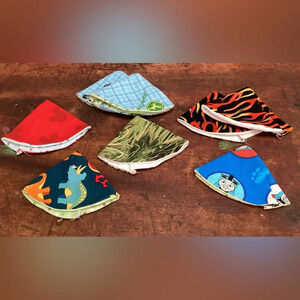 “Pee Pee Tee Pee” Baby Boy Cover Lot Of 8 Handmade